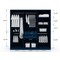 Manhattan Comfort Gramercy Wardrobe Armoire Closet, Tatiana Midnight Blue 107GMC4 - alternate 5